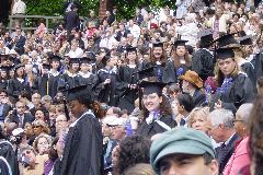 Leah entering ampitheater #2