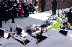 Leah returning to her seat